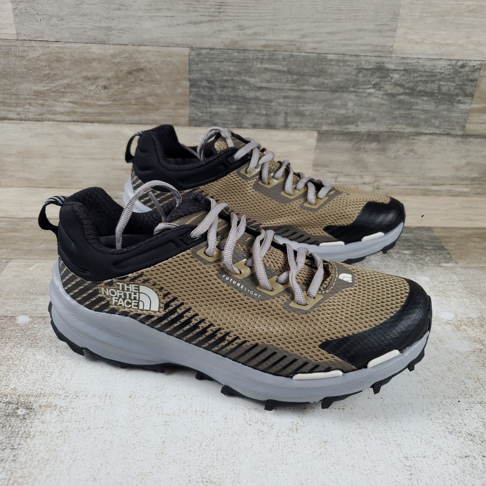 The North Face Vectiv Fastpack Futurelight Womens Shoes Sz 9 Kelp Tan TNF Black
